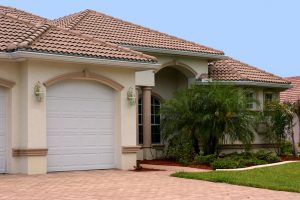 picture of ceramic tile roof on a house